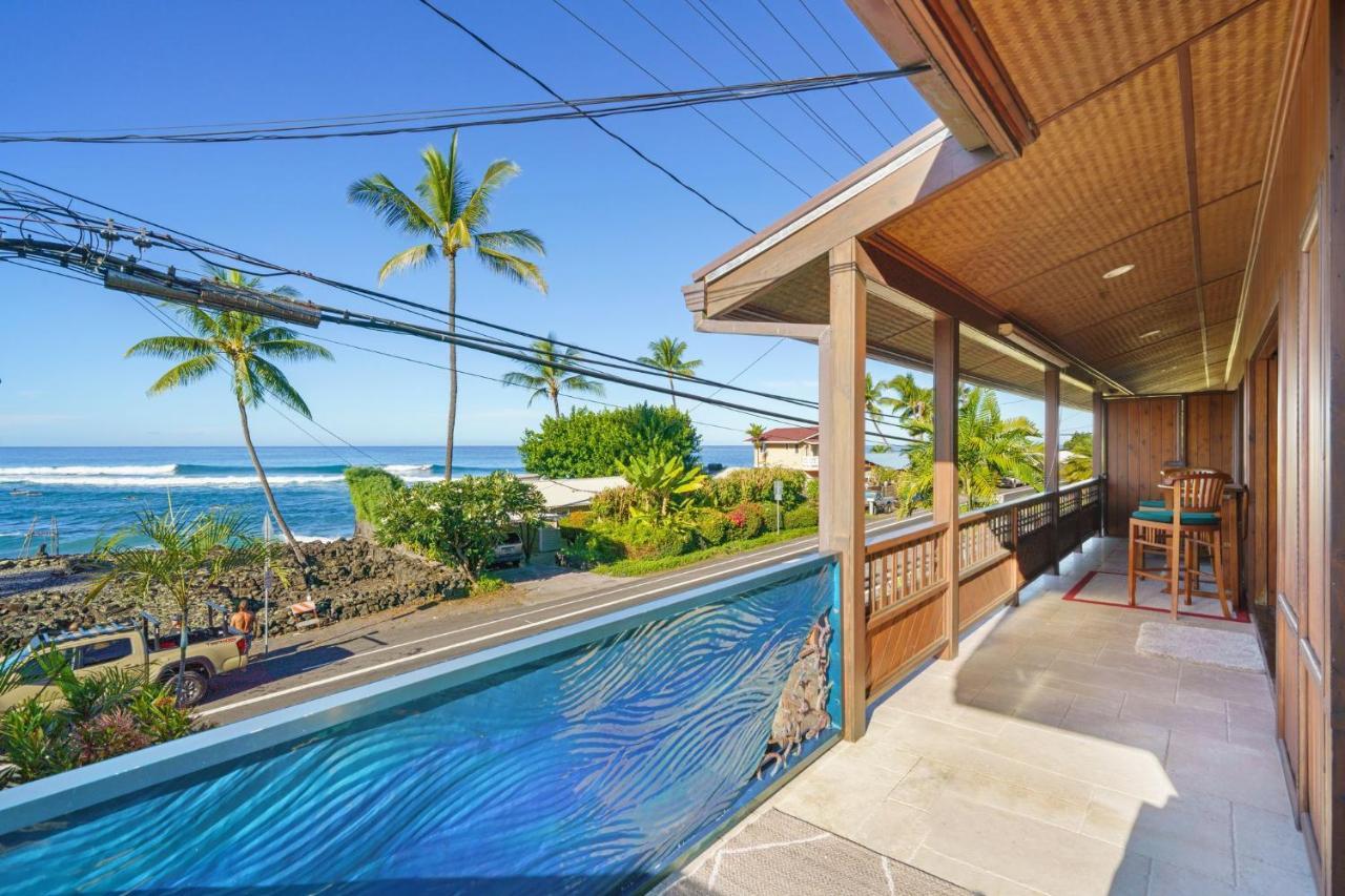 Kona Seaspray Villa Keauhou ภายนอก รูปภาพ