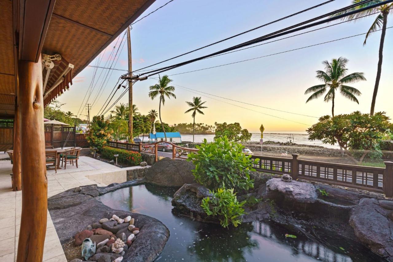 Kona Seaspray Villa Keauhou ภายนอก รูปภาพ